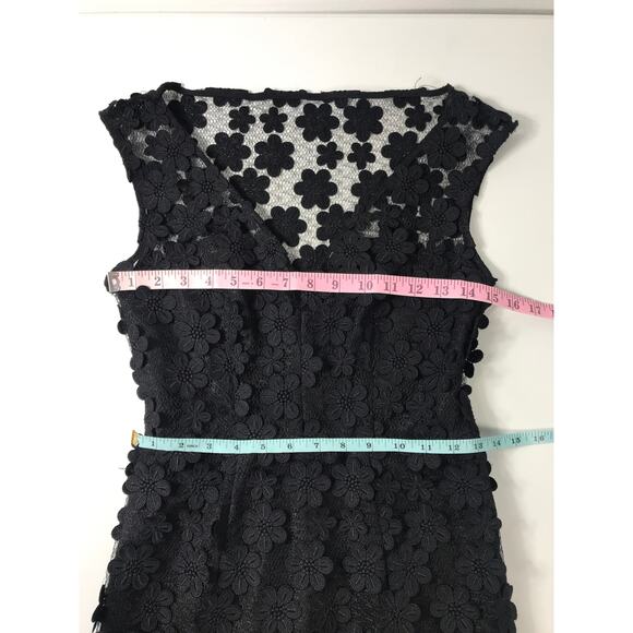 Milly Mari Black Short Dress 4 LBD Cocktail - Picture 12 of 13